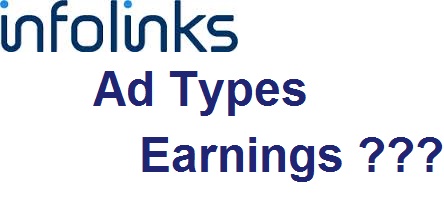 Infolinks Ad types review